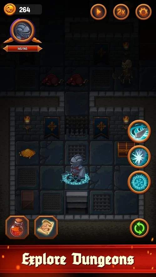 《地牢英雄时代》APP中文绿色版_手机游戏地牢英雄时代免费下载