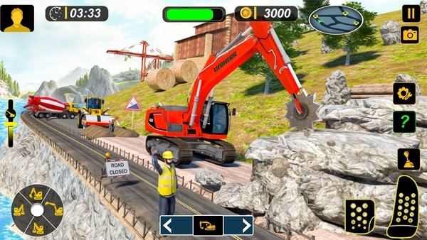 真实道路施工模拟器游戏v1.4.0 安卓版_绿色游戏真实道路施工模拟器游戏免费下载